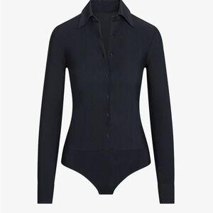 Commando Black Long Sleeve Bodysuit